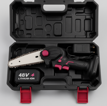 MINI MOTOSIERRA DE MANO INALAMBRICA 1 BATERIAS 48V